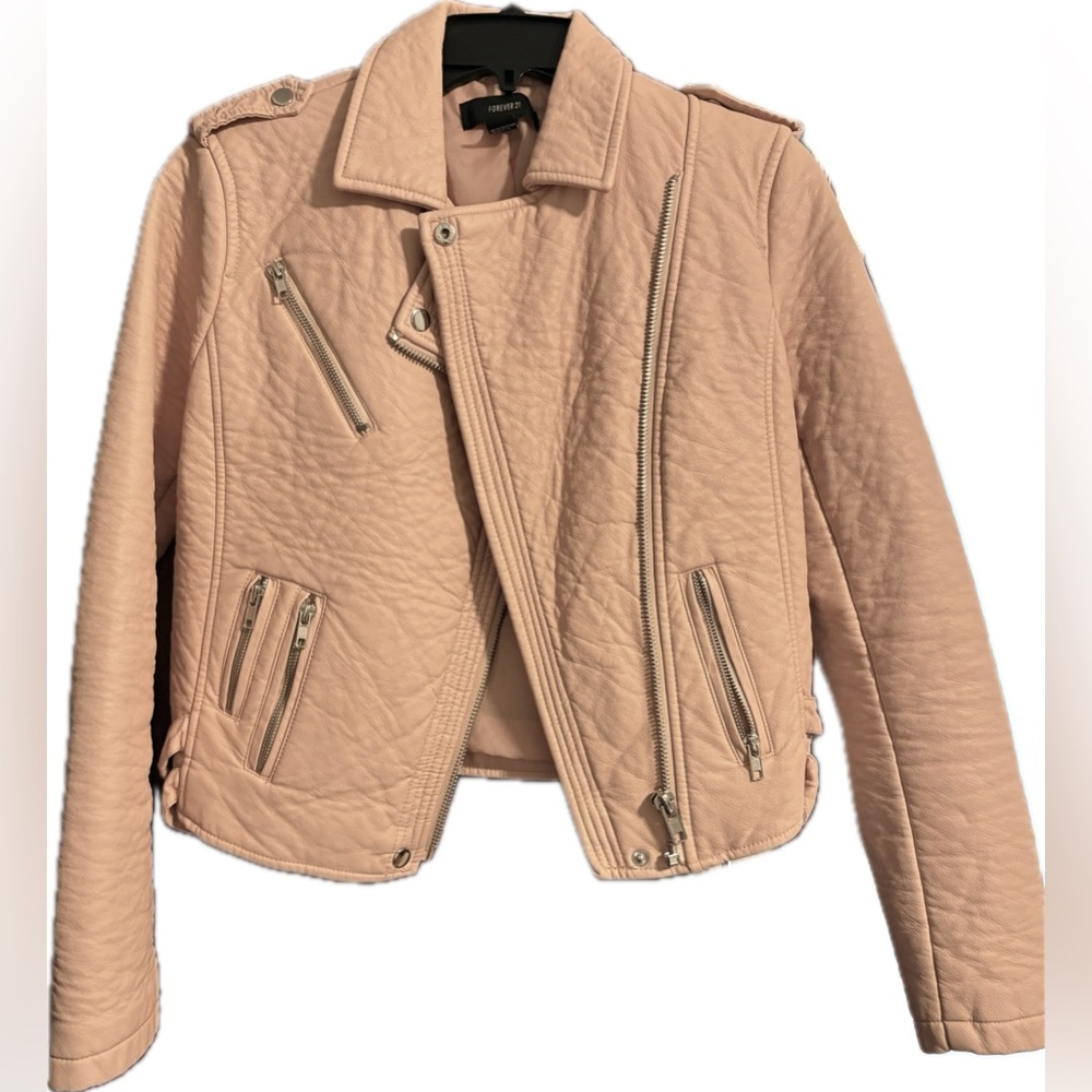 Forever 21 Blush Pink Jacket - Picture 3 of 11